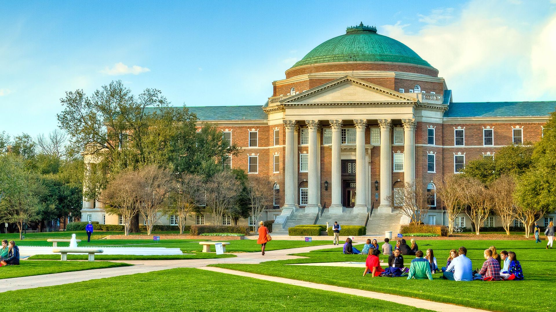 Baylor University in Waco, Rice University in Houston and Southern Methodist University in Dallas are the best looking Texas campuses nationwide