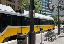 In Dallas, city officials are currently discussing potential adjustments to their contributions to the Dallas Area Rapid Transit (DART) due to financial constraints.
