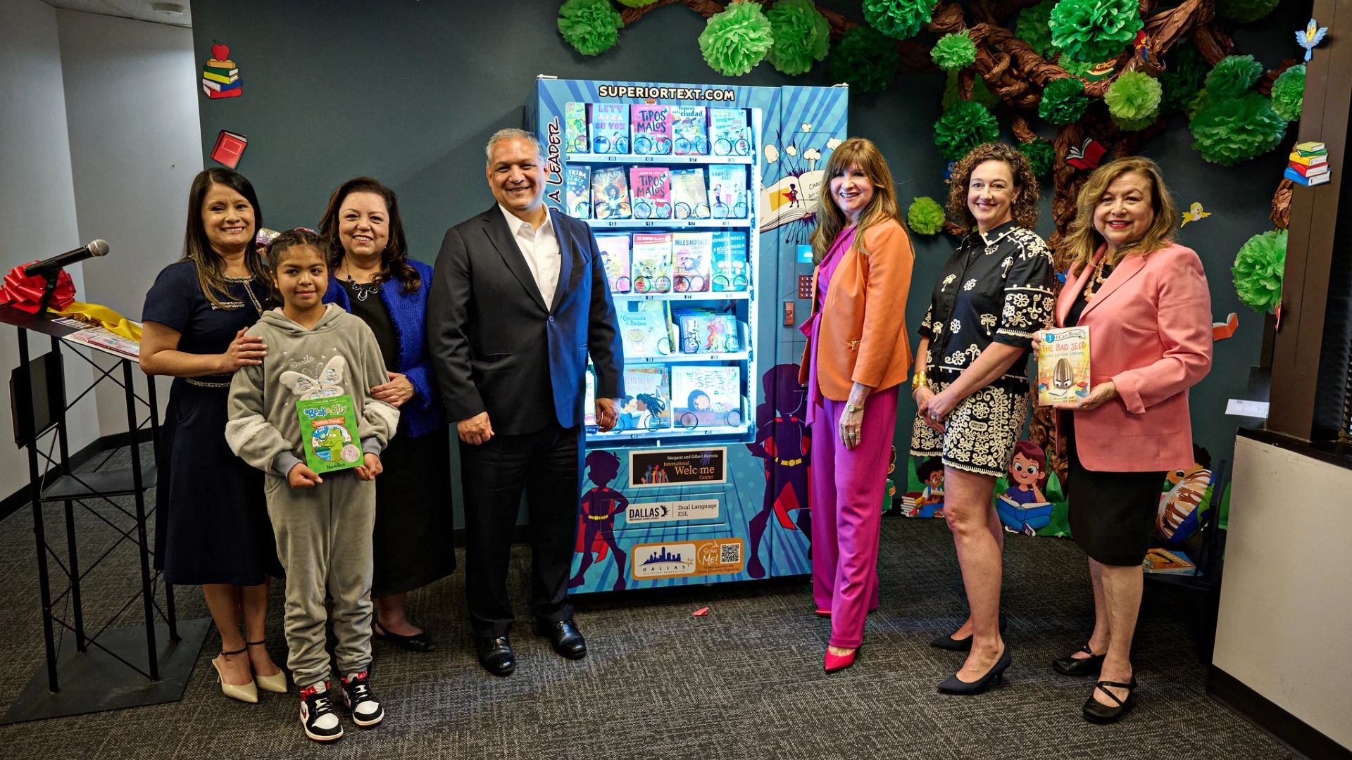 Dallas ISD is extending its book vending machine project in a creative way to encourage literacy, hoping to inspire a lifetime passion of reading in students.