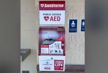 Carrollton residents as well as visitors now have easy access to Automated External Defibrillators (AEDs) in case of a sudden cardiac arrest thanks to the recent installation of eight wall-mounted SaveStation® cabinets at different athletic facilities around the city.