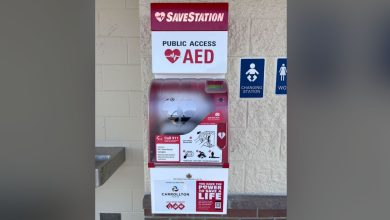 Carrollton residents as well as visitors now have easy access to Automated External Defibrillators (AEDs) in case of a sudden cardiac arrest thanks to the recent installation of eight wall-mounted SaveStation® cabinets at different athletic facilities around the city.
